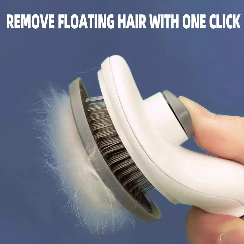 Cat Brush, Cat Comb，Cat Stuff，Dog Brush, Comb for Dogs，Pet Cleaning Accessory Pet Comb for Furry Pets. Suitable for Long Cats and Dogs. Removes Loose Hair and Reduces Shedding.Cat and Dog Deshedding Brush Cat Stuff Pet Tools，Fur Brush Outdoorfun